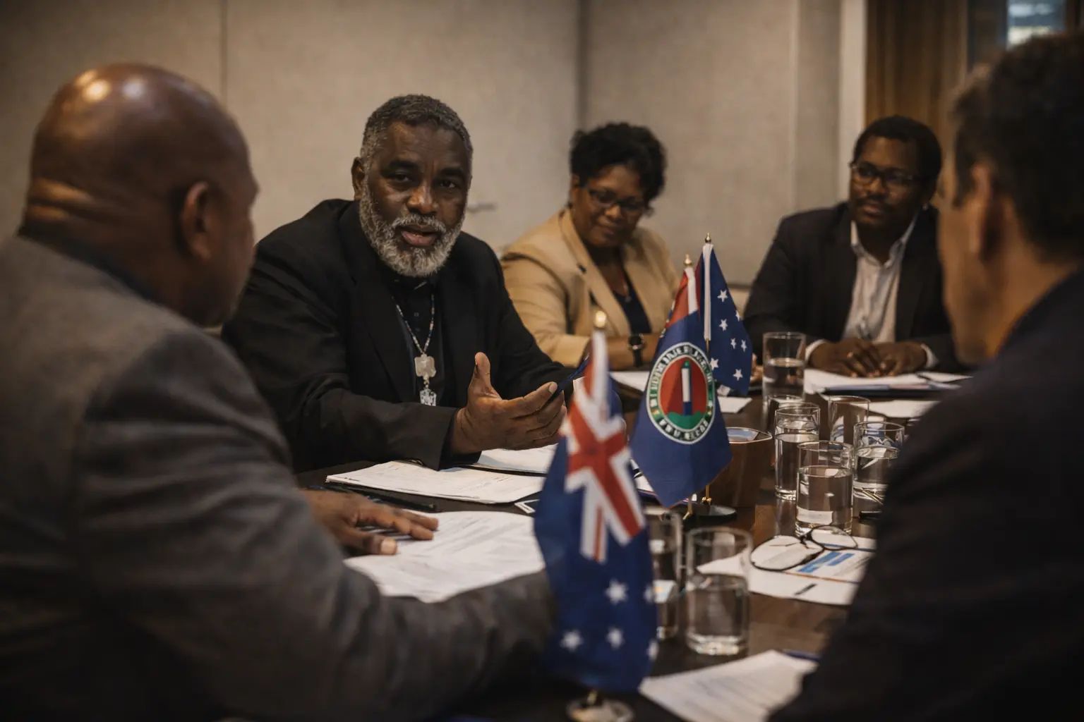 Consultation session with Bougainville diaspora